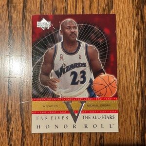 Michael Jordan Wizards Trading Card
